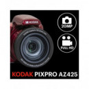 KODAK Camara de Fotos Digital Pixpro AZ425 20MPX/42X Rojo