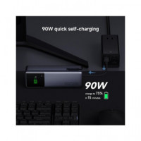 XIAOMI Bateria Portatil Externa 10000MAH 165W Gris Cable Tipo C Integrado BHR9361GL