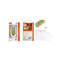 MTK Raton Inalambrico TG7320 2.4GHZ con Diseño Colores Blanco