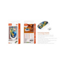 MTK Raton Inalambrico TG7320 2.4GHZ con Diseño Colores Blanco