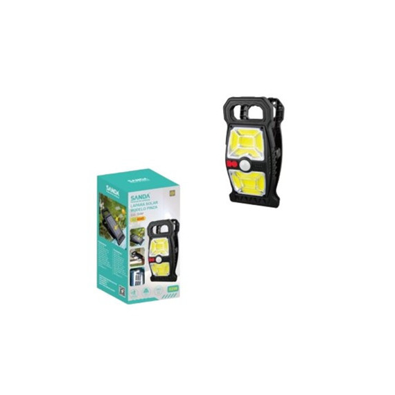 SANDA Lampara Solar Led con Pinza SD-6045 50W Resistente Al Agua IPX4
