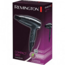 REMINGTON Secador de Pelo Compact 1800W D5000 3 Temperaturas  con Funcion Eco