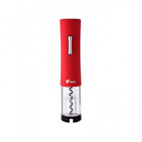 THULOS Sacacorchos Electrico a Pilas TH-WO103R Rojo