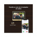 EZVIZ Mirilla Inteligente Wifi Recargable con Timbre Full HD DP2C Dorado