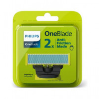 PHILIPS Recambio 2 Hojillas One Blade QP225/50 Anti Friction blade
