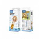 Mayou Mini Ventilador de Mano con Correa YH0075 Amarillo Recargable  SANDA