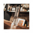 VIN BOUQUET Sacacorcho Abridor de Botella de Vino Recargable USB  Fid 004 Plata