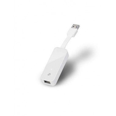TP-LINK Adaptador USB 3.0 a Lan RJ45 Ethernet Gigabit Plegable Blanco