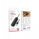 BOROFONE Hub USB a a 4XUSB a DH5 Negro