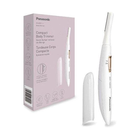PANASONIC Recortadora Afeitadora Compacta ES-WR51 Axilas,Bikini,Brazos,Piernas