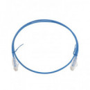 EUROCONNEX Cable Red RJ45 CAT6A 2MTR 0086AZ-2 Azul 10 Gbps 500MHZ Lzhs & 100% Cobre