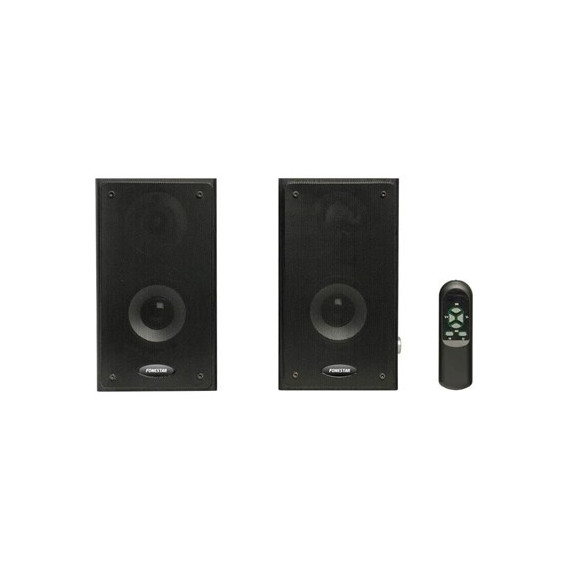 FONESTAR Pareja Altavoces Activos 2X20W con Mando CLASS-220N Negro