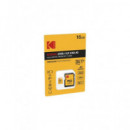 KODAK Tarjeta Memoria Micro Sd con Adaptador Sd 16GB