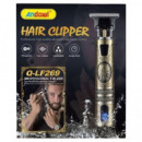 ANDOWL Cortapelos Recargable Q-LF269 Lavable Diseño Dorado