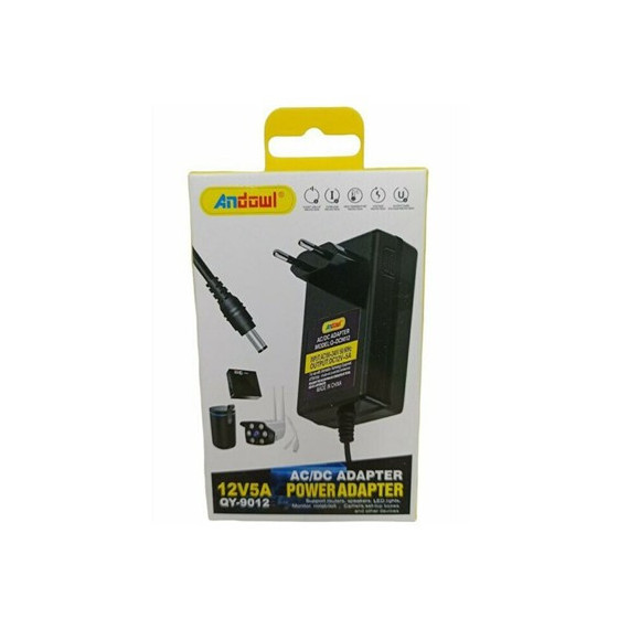 ANDOWL Alimentador 12V 5AMP Q-DC9012