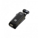 XO-BE51 Auricular con Microfono de Solapa Negro  XO