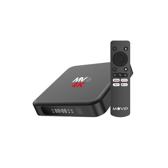 MINI PC SMART TV MV23 4K 5G | ANDROID 14 | QUAD CORE | 4GB RAM | 32GB MUVIP