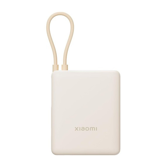 XIAOMI Bateria Externa Portatil 10000MAH 33W Beig Cable USB C Integrado PB1033MI