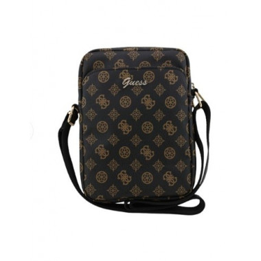 GUESS Bandolera para Tableta 8" Negra Peony