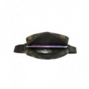 GUESS Bandolera para Tableta 8" Negra Peony