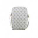 GUESS Bandolera para Tableta 8" Blanca Peony