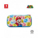 Nintendo Unda Protectora para Nintendo Switch Super Mario Roja, Compartimento para 10 Juegos P  LALO