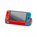 Nintendo Unda Protectora para Nintendo Switch Super Mario Roja, Compartimento para 10 Juegos P  LALO