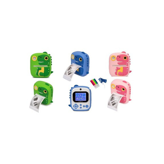 KOOLTECH Camara Instantanea Ikids 3 Varios Colores (verde-rosa-azul)