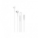 DEVIA Auricular Estereo con Microfono A3 Kingstone Series J02 con Cable,conector Lightning Blanco