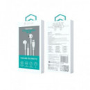 DEVIA Auricular Estereo con Microfono A3 Kingstone Series J02 con Cable,conector Lightning Blanco