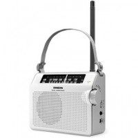 SANGEAN Radio Portatil Analogica Am/fm Hedonic 60 PR-D6 Blanca a Pilas