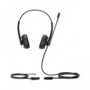 Yealink Auricular Casco con Microfono YHS34 con Cable RJ11 para Telefono  LALO