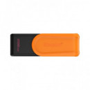 KINGSTON Pendrive 256GB USB 3.2 Datatraveler Exodia S Naranja Negro