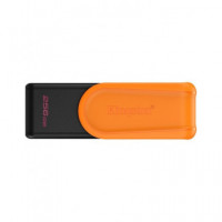 KINGSTON Pendrive 256GB USB 3.2 Datatraveler Exodia S Naranja Negro