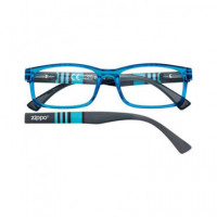 ZIPPO Gafas de Lectura Azul Negra +2.00 31Z-B25-BLU200