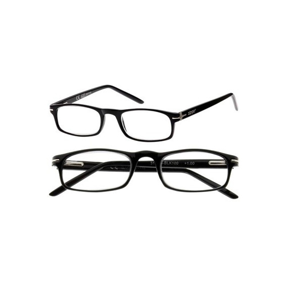 ZIPPO Gafas de Lectura Negra +2.00 31Z-B6-BLK200
