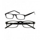 ZIPPO Gafas de Lectura Negra +2.00 31Z-B6-BLK200