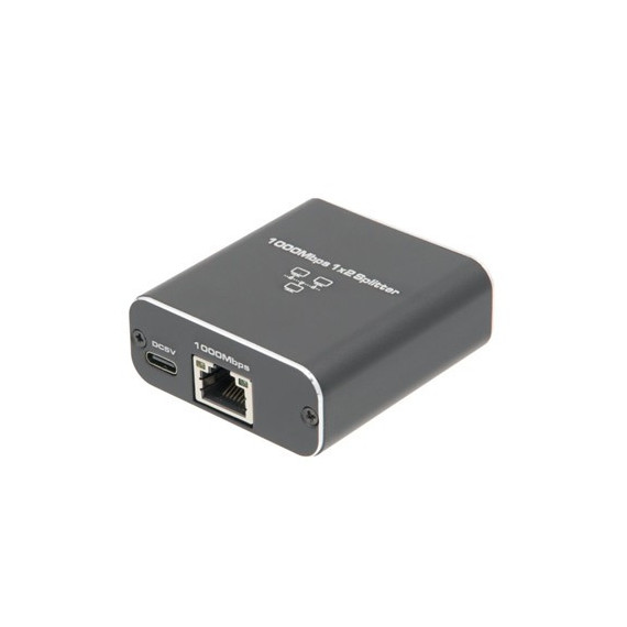 Divisor Activo Splitter 1X RJ45/H a 2XRJ45/H 4449  EUROCONNEX