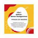 CAYRO Juego 3 en 1 Plegable Ajedrez/damas/backgammon 648