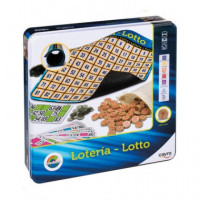 CAYRO Juego Loteria en Caja Metalica 757