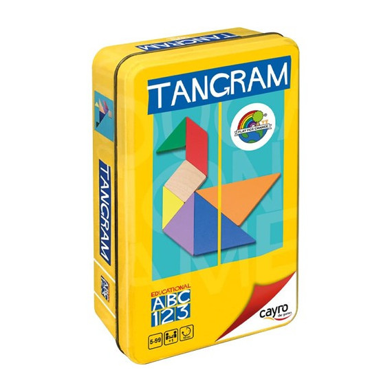 CAYRO Juego Tangram En Caja Metalica 124