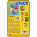 CAYRO Juego Tangram En Caja Metalica 124
