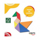 CAYRO Juego Tangram En Caja Metalica 124