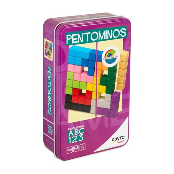 CAYRO Juego Pentominos en Caja Metalica 113