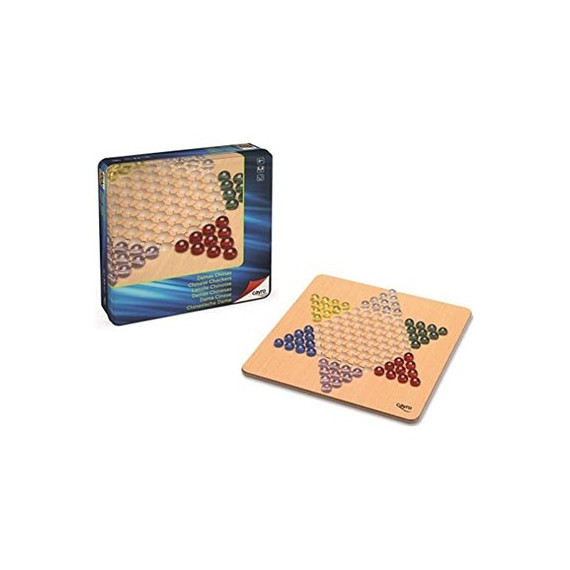 CAYRO Juego Damas Chinas en Caja Metalica 750