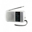 SAMI Radio Analogica Am/fm RS-2910 Roja Entrada Auricular, a Pilas