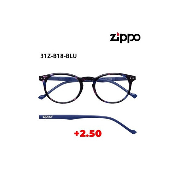 ZIPPO Gafas de Lectura +2.50 31Z-B18-BLU250