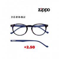 ZIPPO Gafas de Lectura +2.50 31Z-B18-BLU250