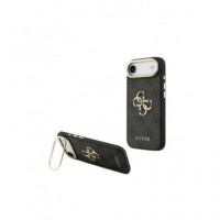 GUESS Carcasa 4G Soporte Camara Iphone Air Negro - Guanxe Atlantic Marketplace
