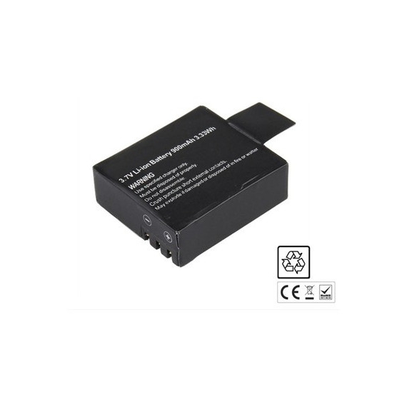 Gns Bateria para Camara Accion SJ4000  y Genericas 3.7V 900MAH 3 Contactos 3X3  FGNS